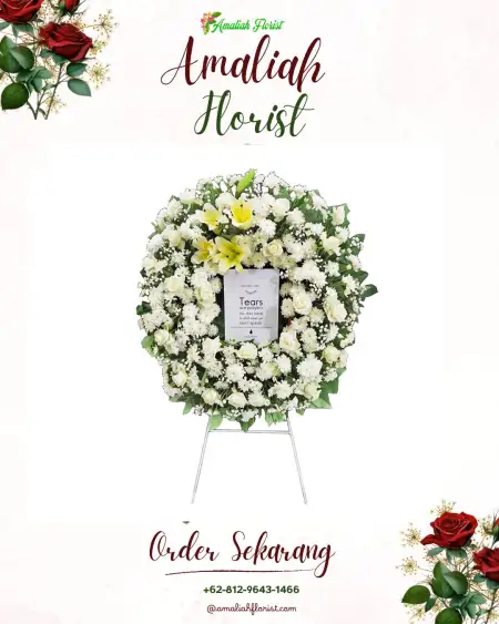 Krans Bunga Duka Kairagi Weru